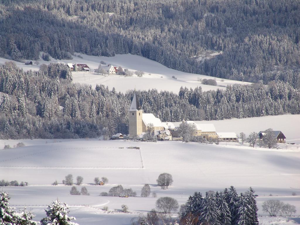 Gasthof Knappenwirt Mariahof Bagian luar foto