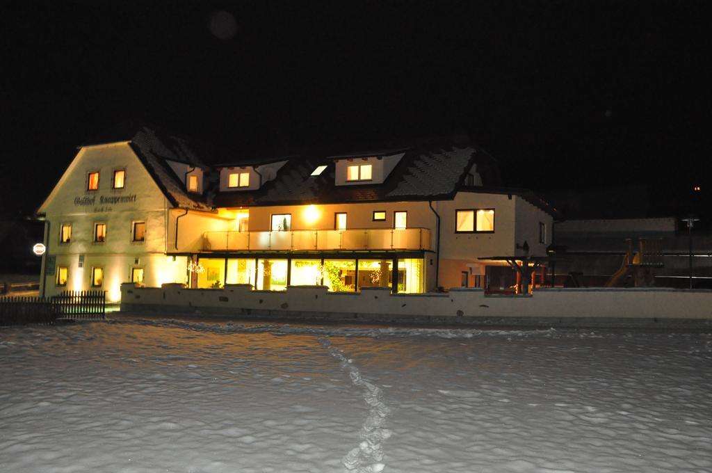Gasthof Knappenwirt Mariahof Bagian luar foto