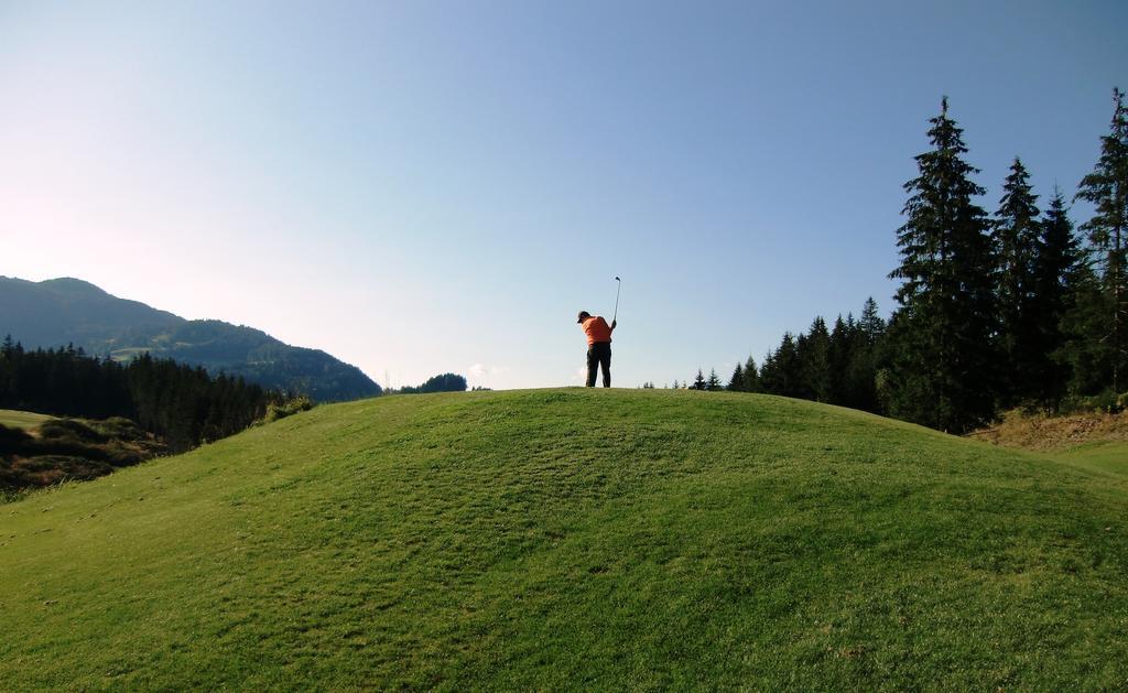 Gasthof Knappenwirt Mariahof Bagian luar foto
